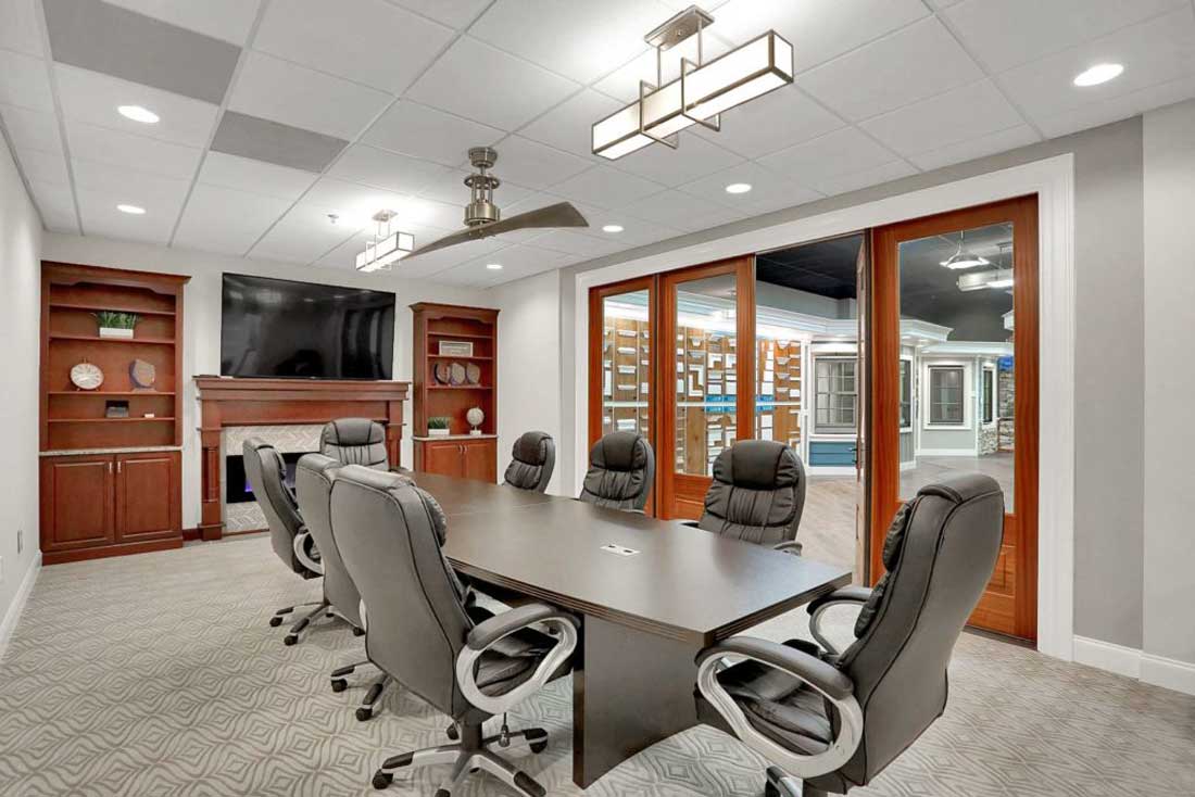 Showroom conference room